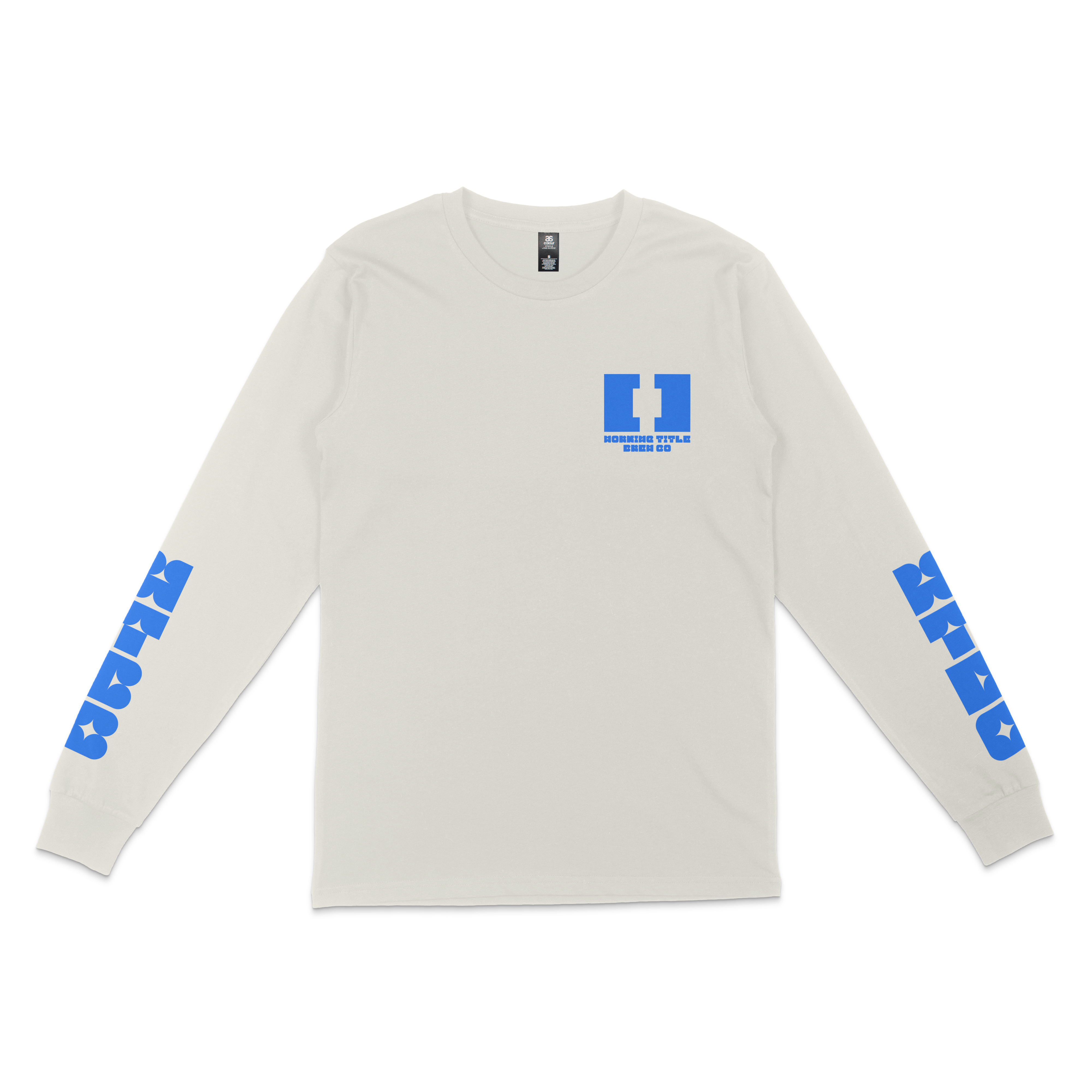Fat Bracket L/S Tee Ecru
