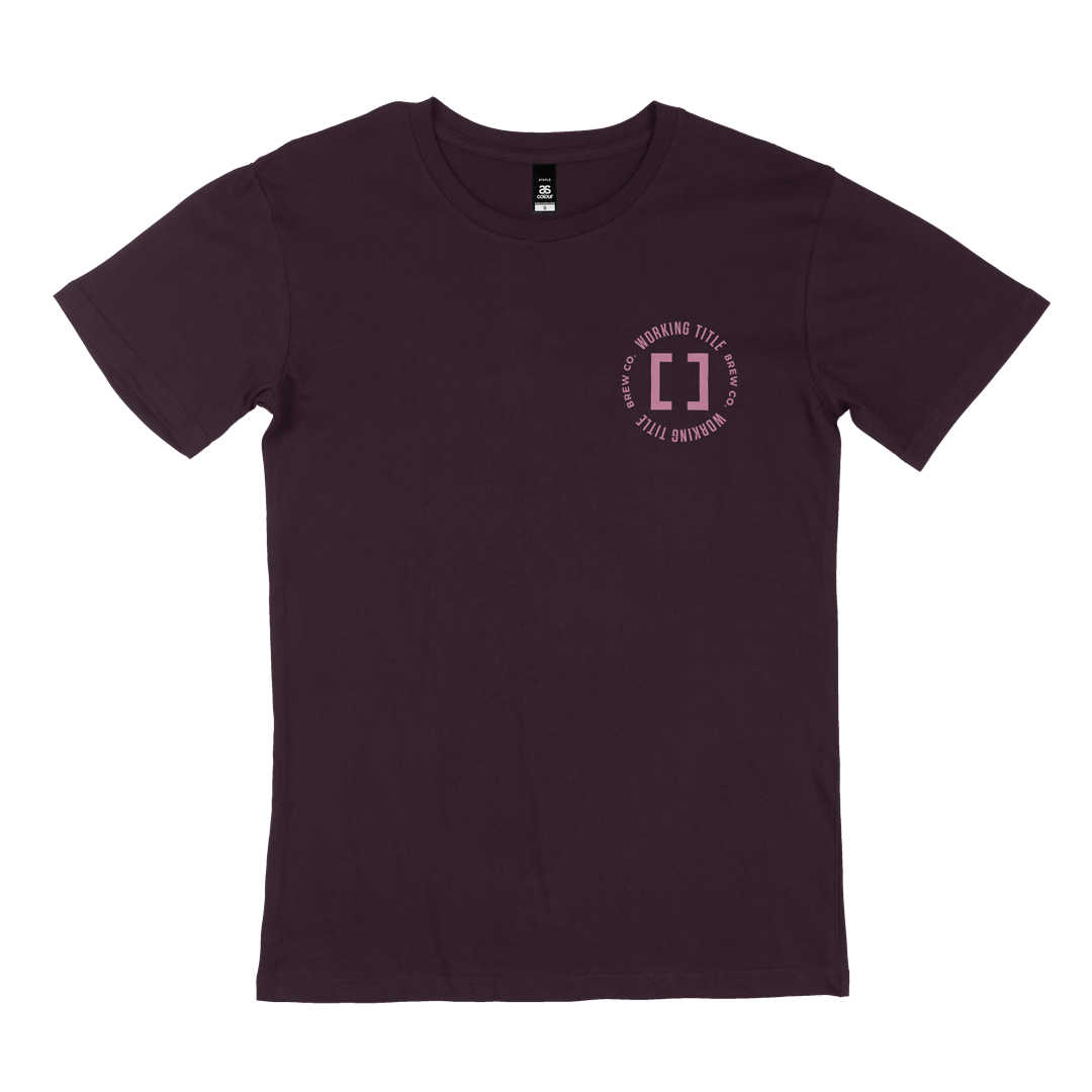 Plum Logo Tee